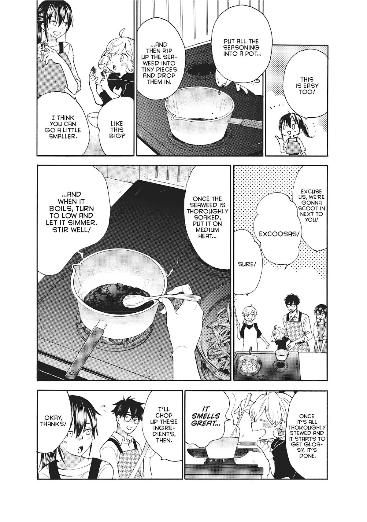 Amaama to Inazuma Chapter 56 page 16 - Chapter 56: Donabe Rice and Everybody's Recipes