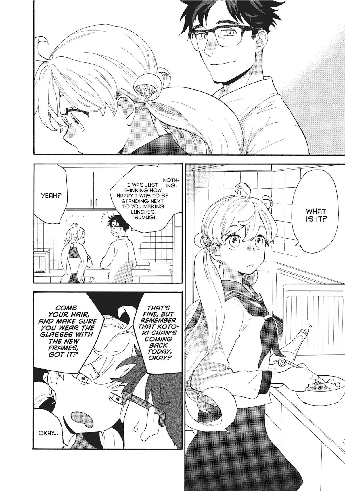 Amaama to Inazuma Chapter 56 page 35 - Chapter 56: Donabe Rice and Everybody's Recipes
