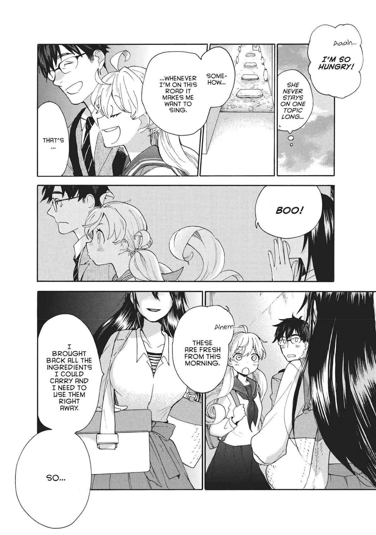 Amaama to Inazuma Chapter 56 page 37 - Chapter 56: Donabe Rice and Everybody's Recipes