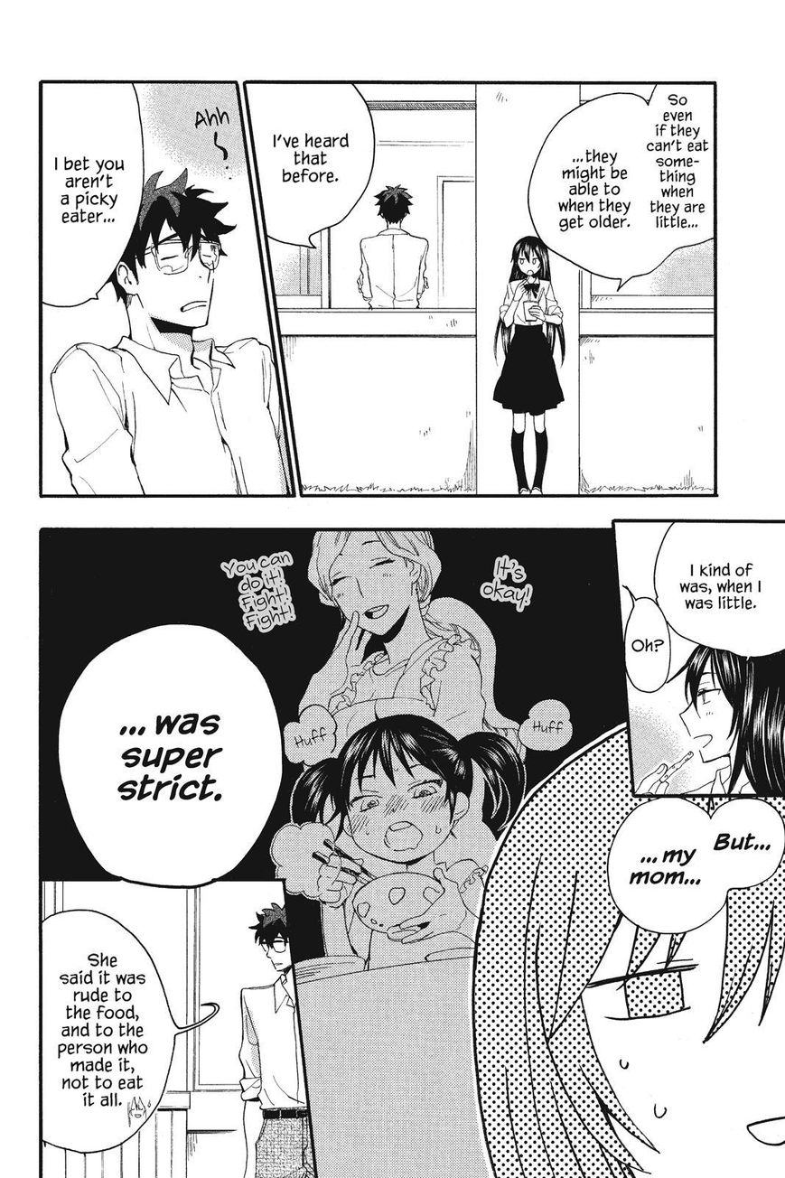 Amaama to Inazuma Chapter 6 page 12 - Chapter 6 : A Gratin Filled with Dreaded Veggies