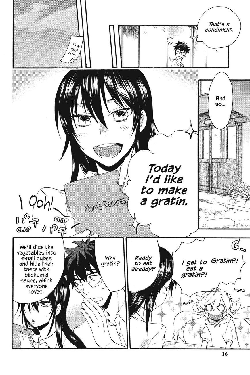 Amaama to Inazuma Chapter 6 page 16 - Chapter 6 : A Gratin Filled with Dreaded Veggies