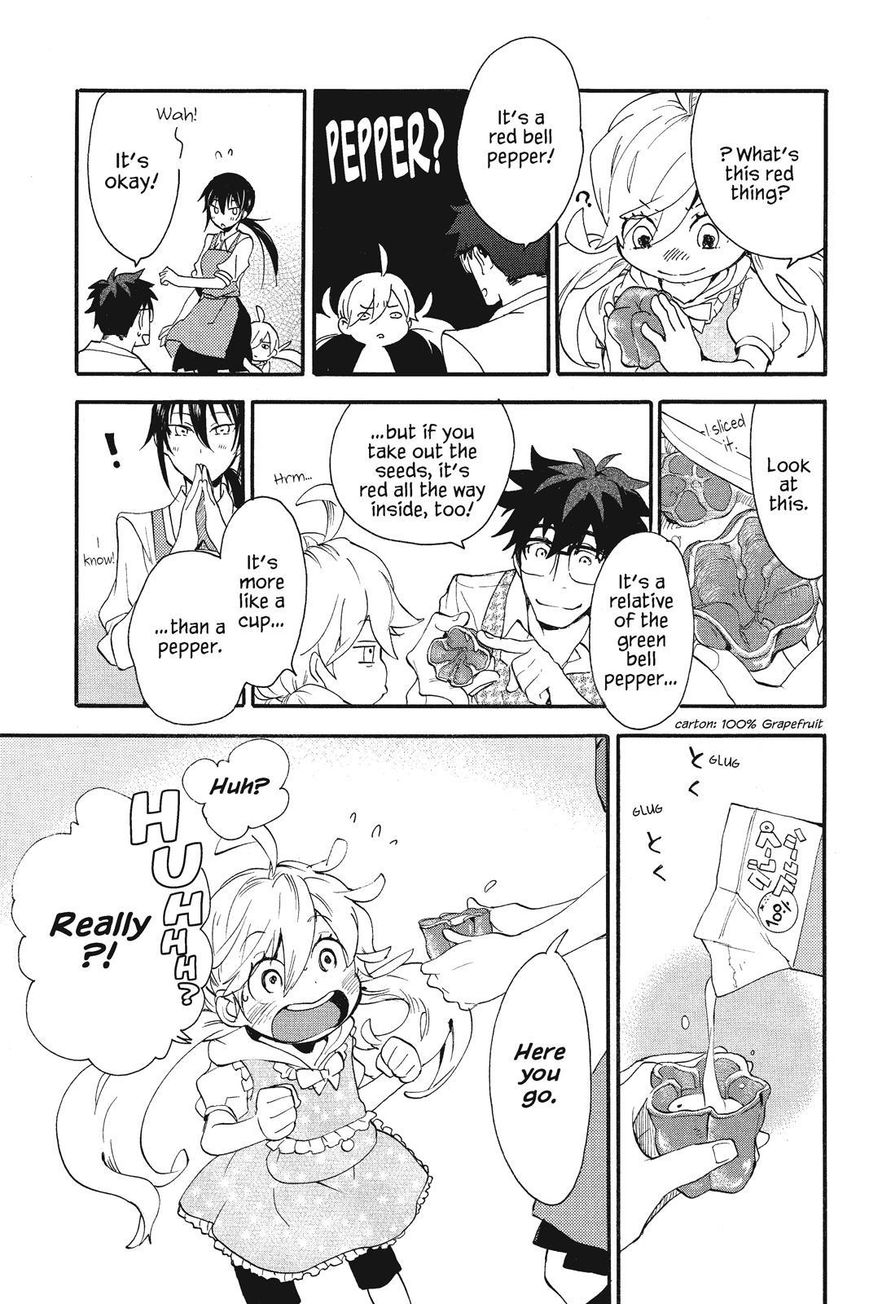 Amaama to Inazuma Chapter 6 page 19 - Chapter 6 : A Gratin Filled with Dreaded Veggies