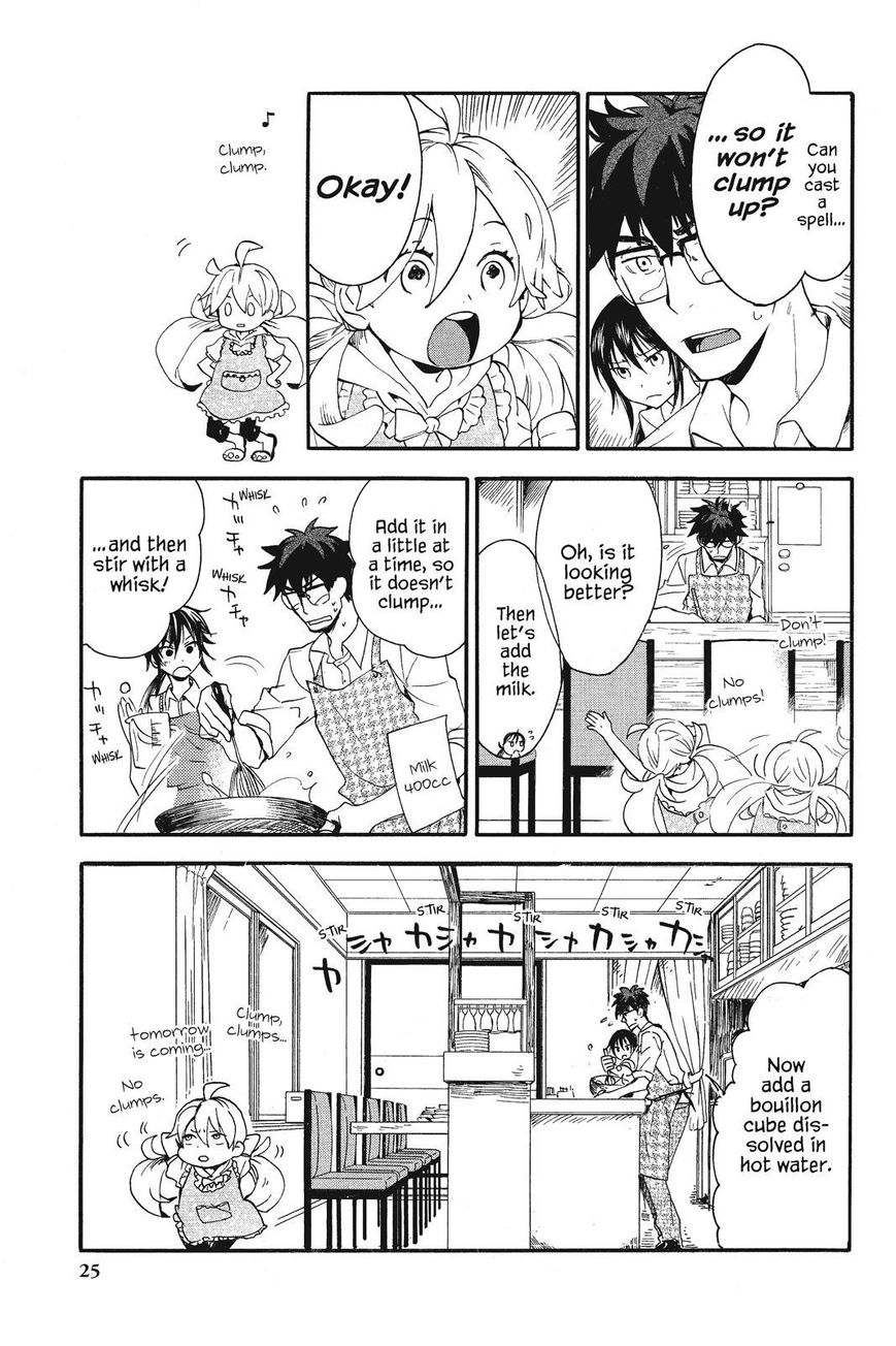 Amaama to Inazuma Chapter 6 page 25 - Chapter 6 : A Gratin Filled with Dreaded Veggies