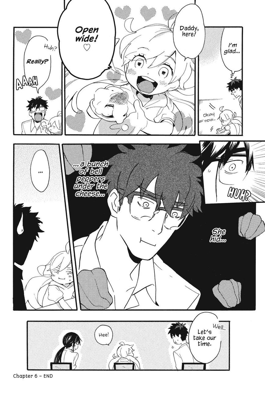 Amaama to Inazuma Chapter 6 page 34 - Chapter 6 : A Gratin Filled with Dreaded Veggies