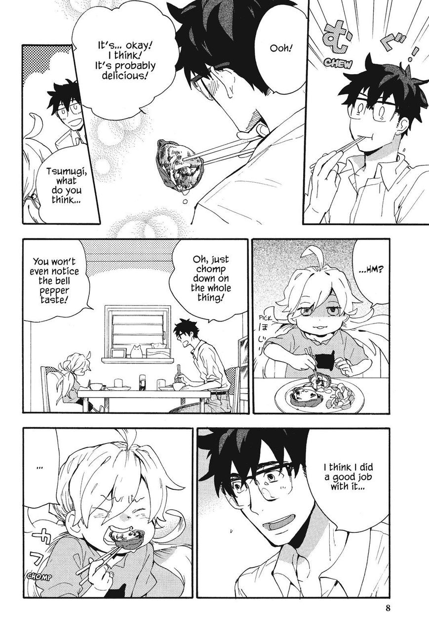 Amaama to Inazuma Chapter 6 page 8 - Chapter 6 : A Gratin Filled with Dreaded Veggies