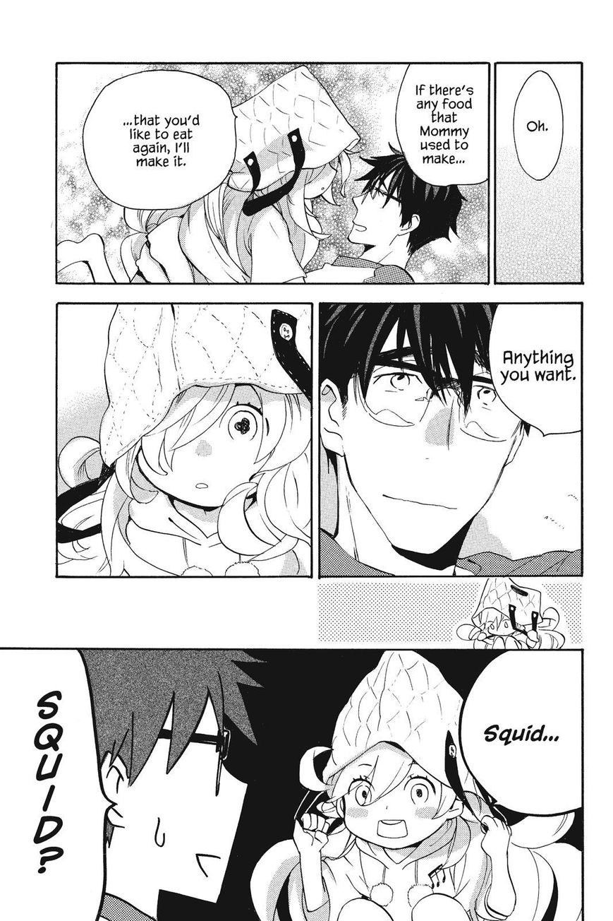 Amaama to Inazuma Chapter 8 page 15 - Chapter 8 : Squid and Taro Stew That's Still Yummy the Next Day