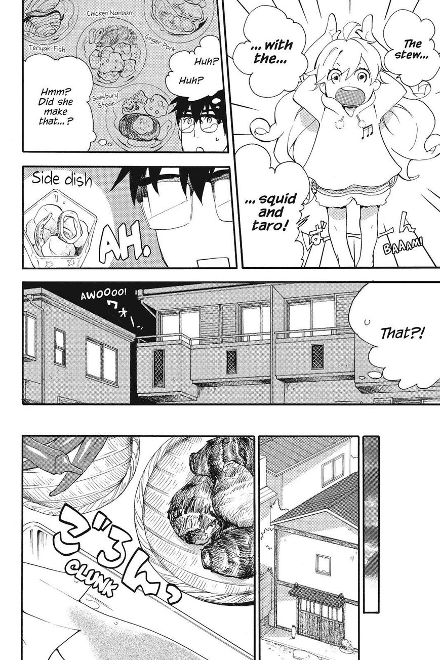 Amaama to Inazuma Chapter 8 page 16 - Chapter 8 : Squid and Taro Stew That's Still Yummy the Next Day