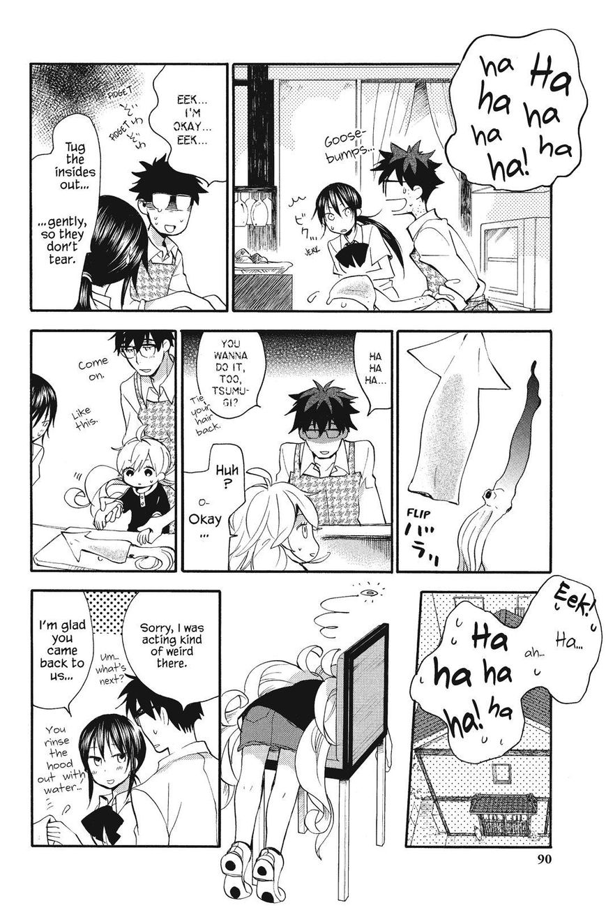 Amaama to Inazuma Chapter 8 page 20 - Chapter 8 : Squid and Taro Stew That's Still Yummy the Next Day