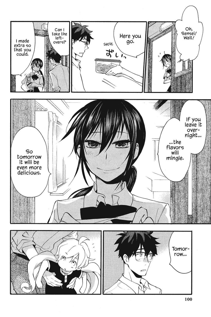 Amaama to Inazuma Chapter 8 page 30 - Chapter 8 : Squid and Taro Stew That's Still Yummy the Next Day