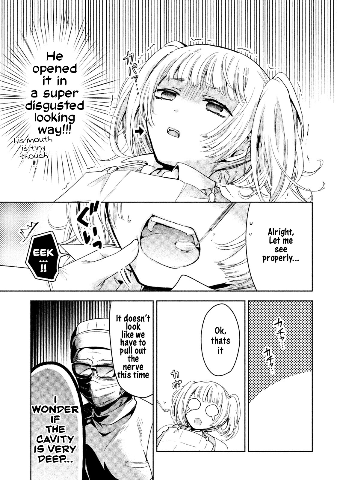 Amachin wa Jishou ♂ Chapter 10 page 9 - Chapter 10: Dentist ♂