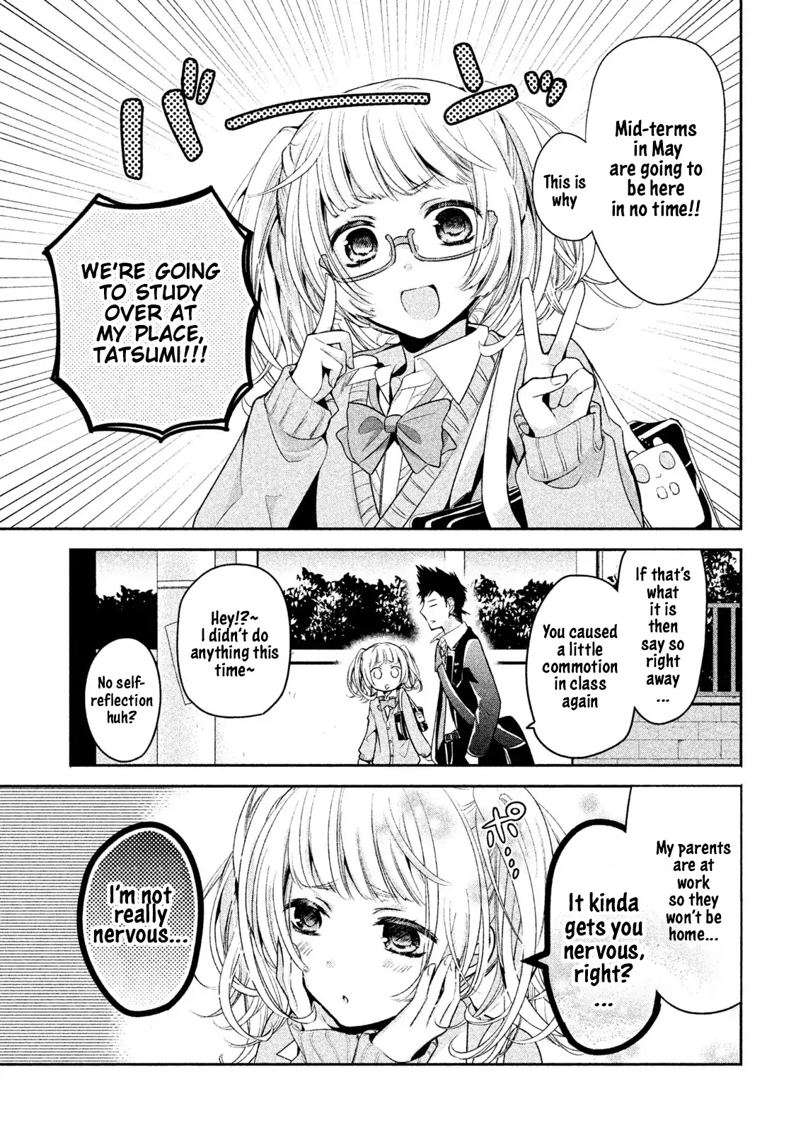 Amachin wa Jishou ♂ Chapter 11 page 3 - Chapter 11: Studying Group ♂