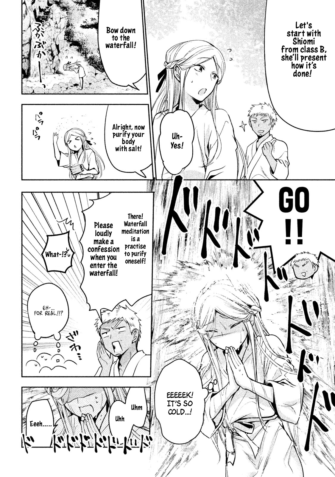 Amachin wa Jishou ♂ Chapter 19 page 10 - Chapter 19: Waterfall Meditation ♂