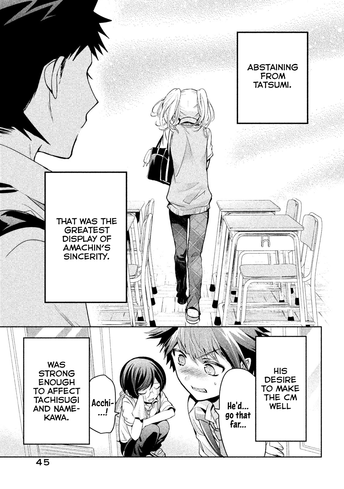 Amachin wa Jishou ♂ Chapter 21 page 17 - Chapter 21: Idols