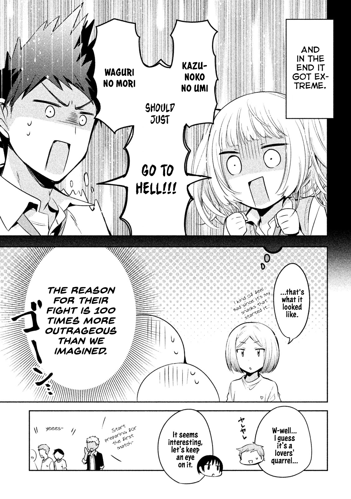 Amachin wa Jishou ♂ Chapter 22 page 7 - Chapter 22: Basketball Tournament ♂