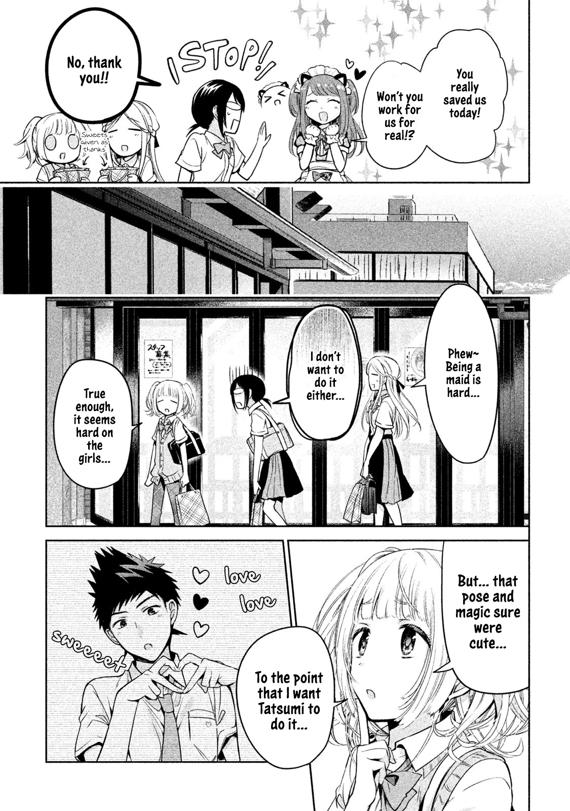 Amachin wa Jishou ♂ Chapter 30 page 23 - Chapter 30: Maid Cafe