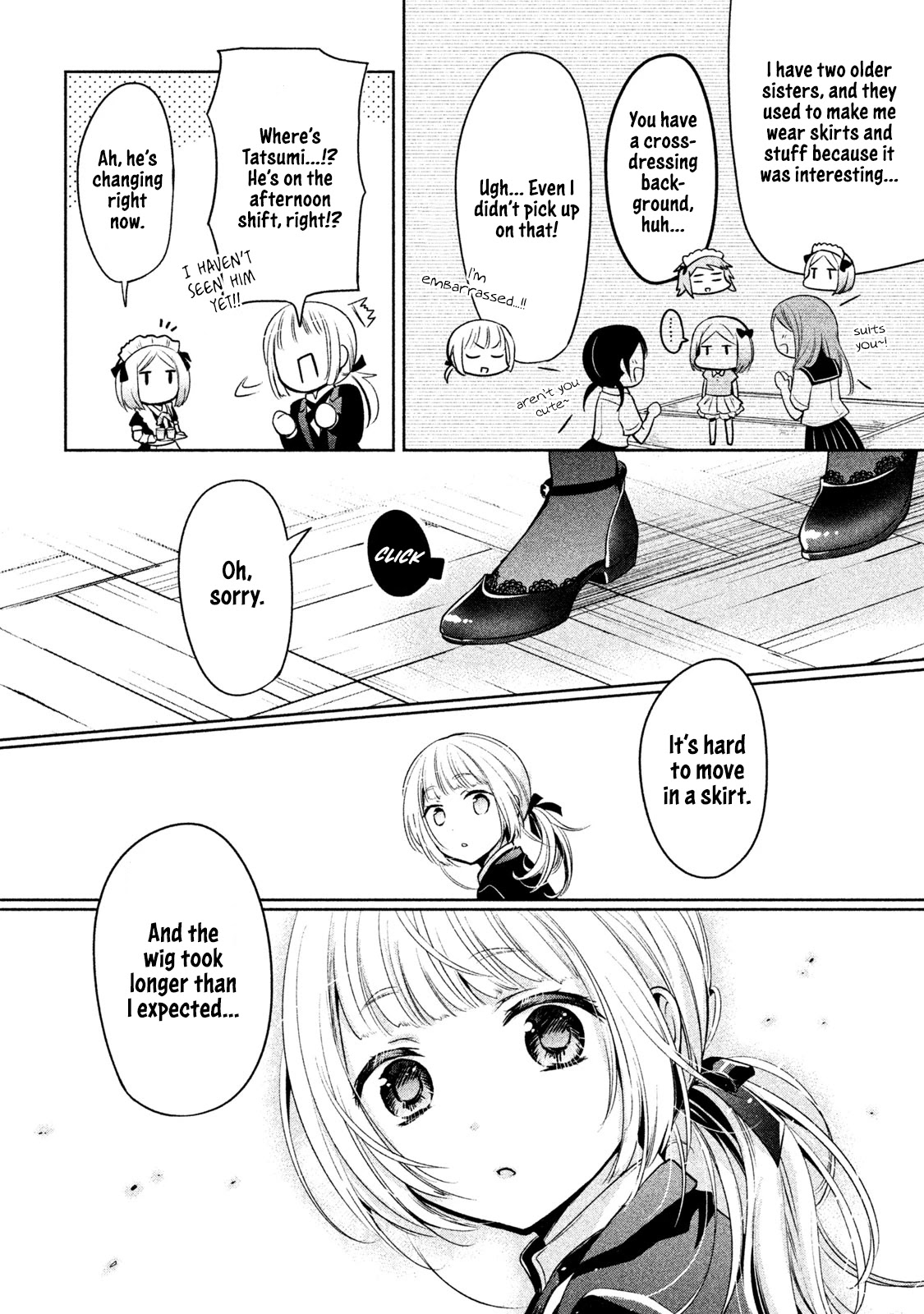 Amachin wa Jishou ♂ Chapter 31 page 8 - Chapter 31: Cultural Festival ♂