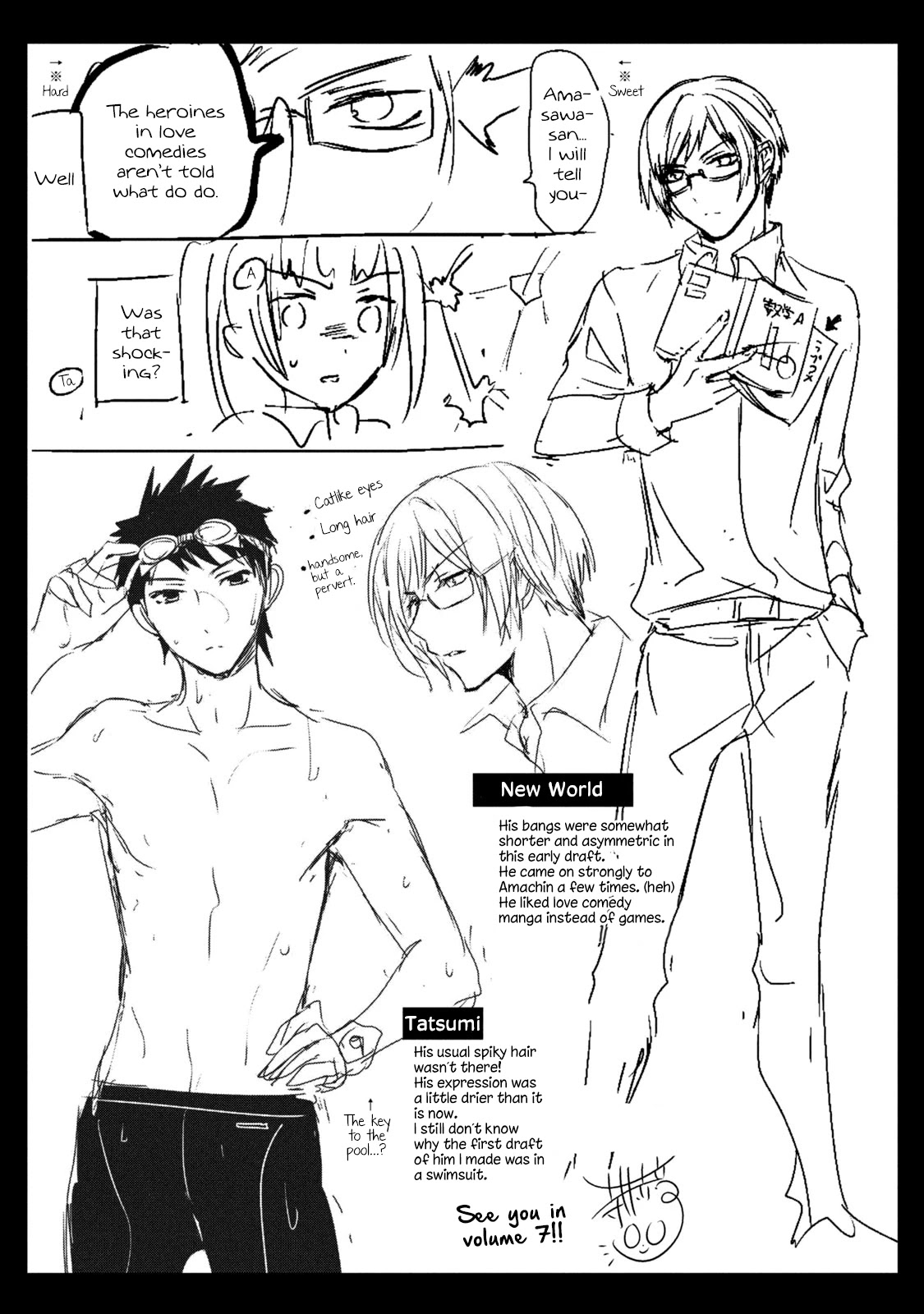 Amachin wa Jishou ♂ Chapter 36.5 page 6 - Chapter 36.5: Volume Extras