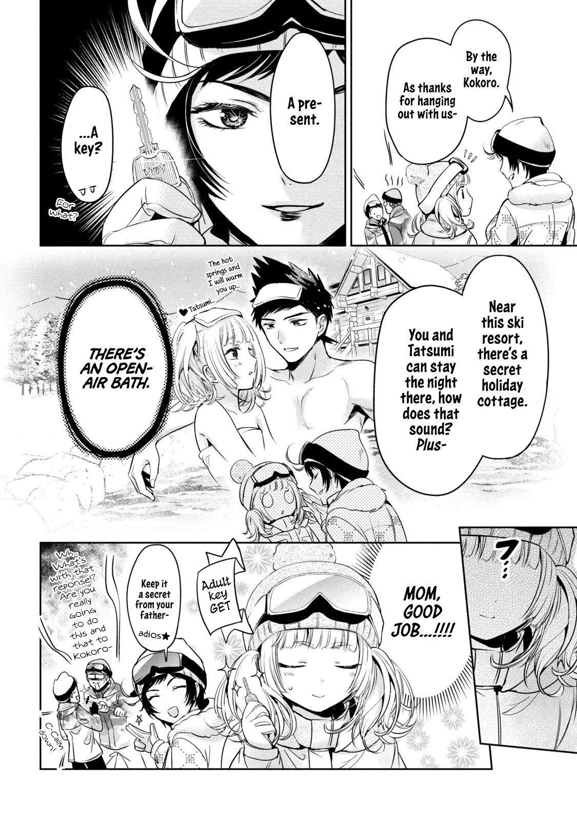 Amachin wa Jishou ♂ Chapter 36 page 16 - Chapter 36: Ski ♂