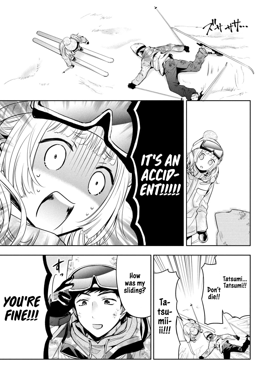 Amachin wa Jishou ♂ Chapter 36 page 7 - Chapter 36: Ski ♂