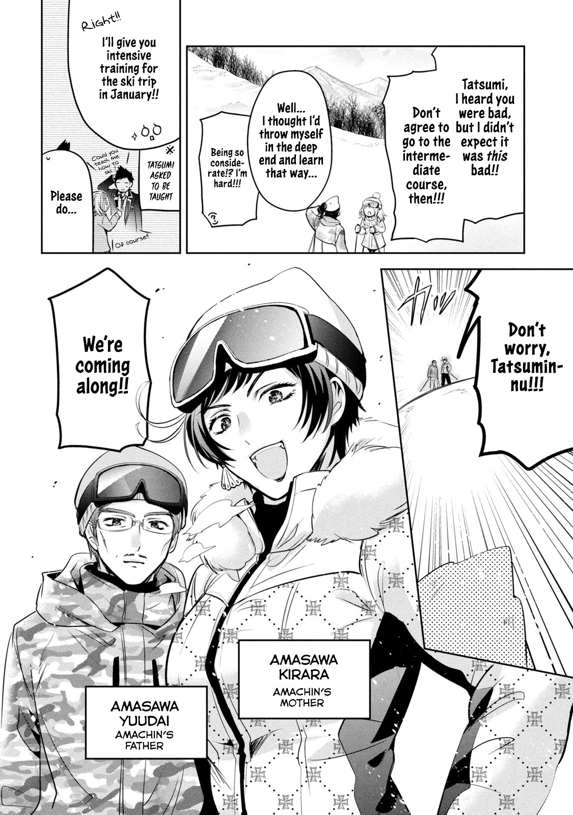 Amachin wa Jishou ♂ Chapter 36 page 8 - Chapter 36: Ski ♂