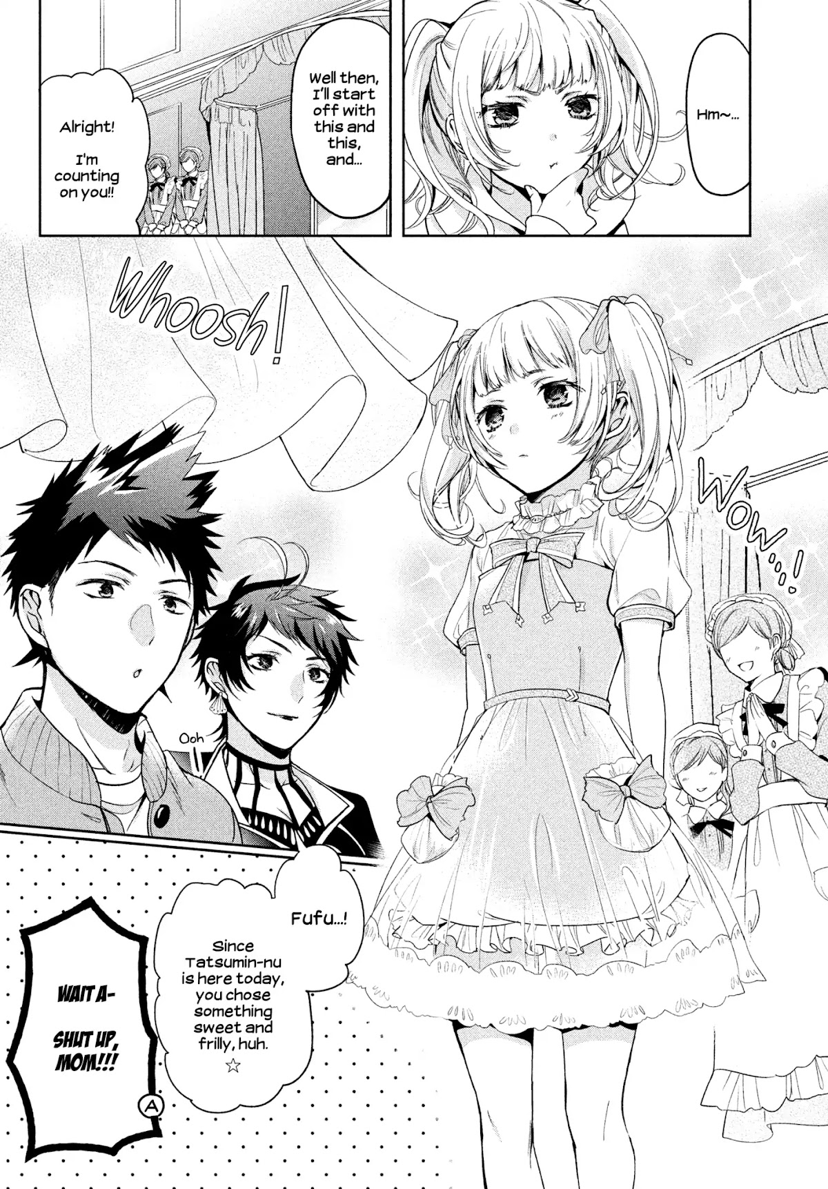 Amachin wa Jishou ♂ Chapter 4 page 12 - Chapter 4: Amachin's Mother