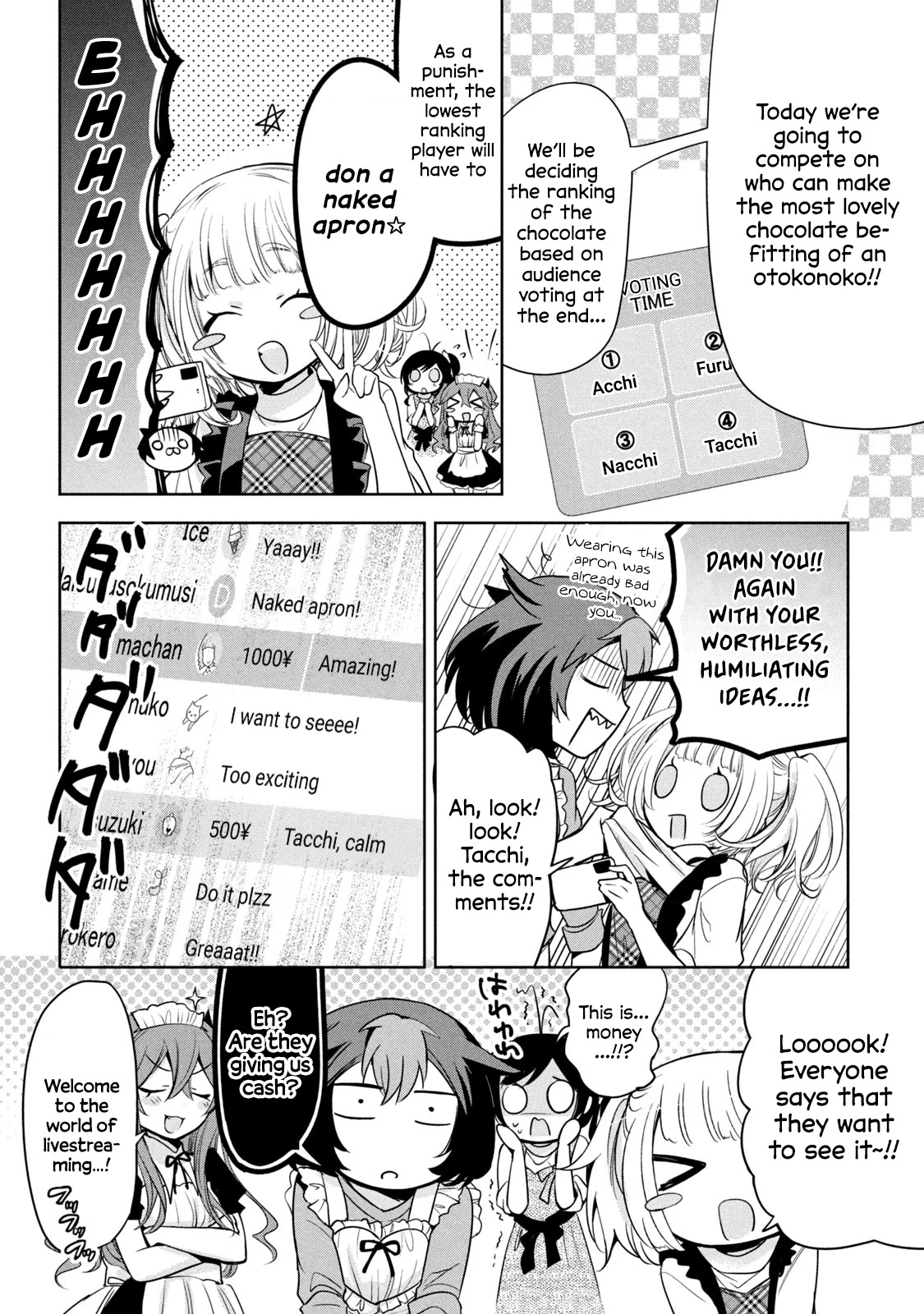 Amachin wa Jishou ♂ Chapter 41 page 4 - Chapter 41: Choco ♂