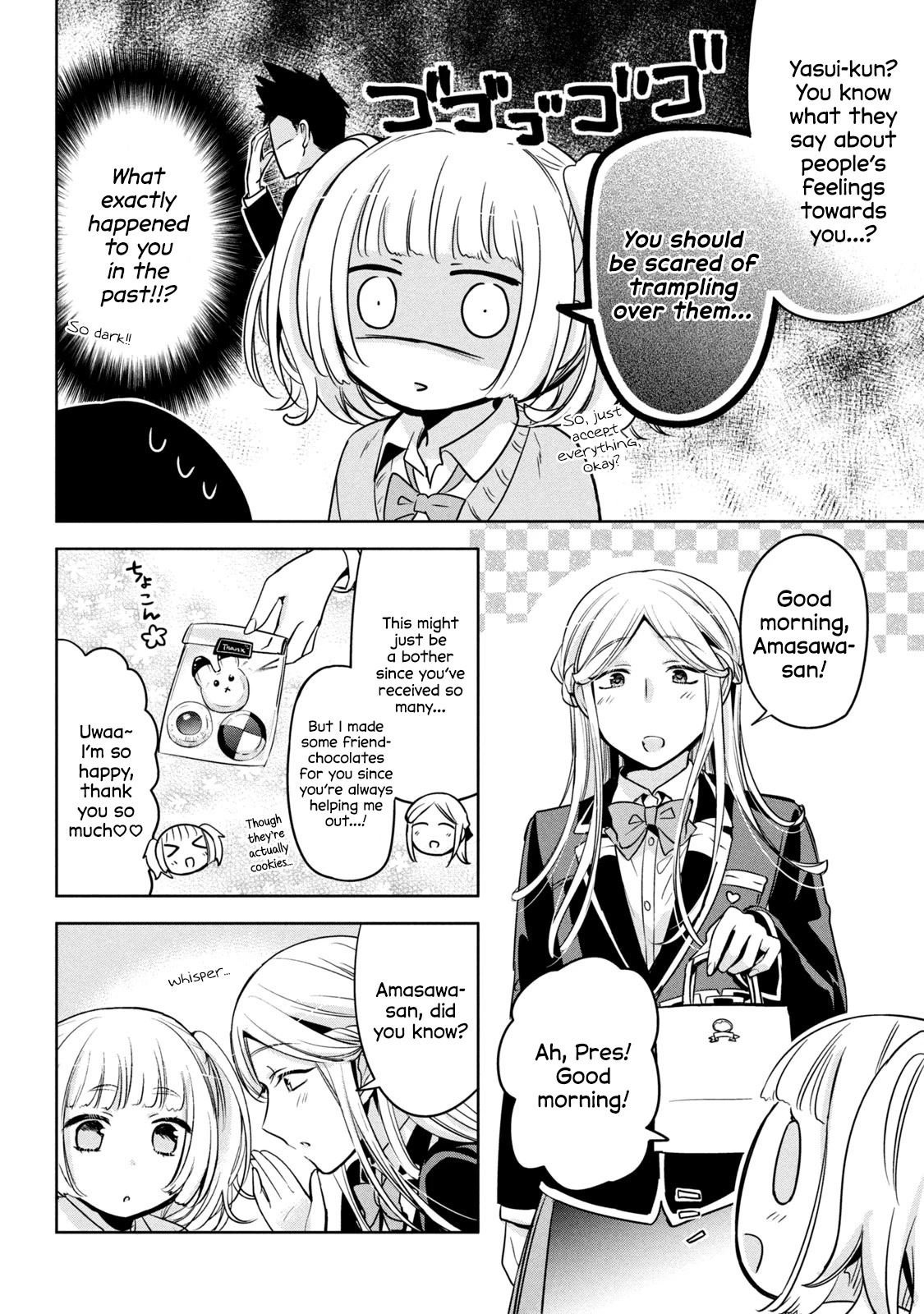 Amachin wa Jishou ♂ Chapter 42 page 10 - Chapter 42: Valentine's