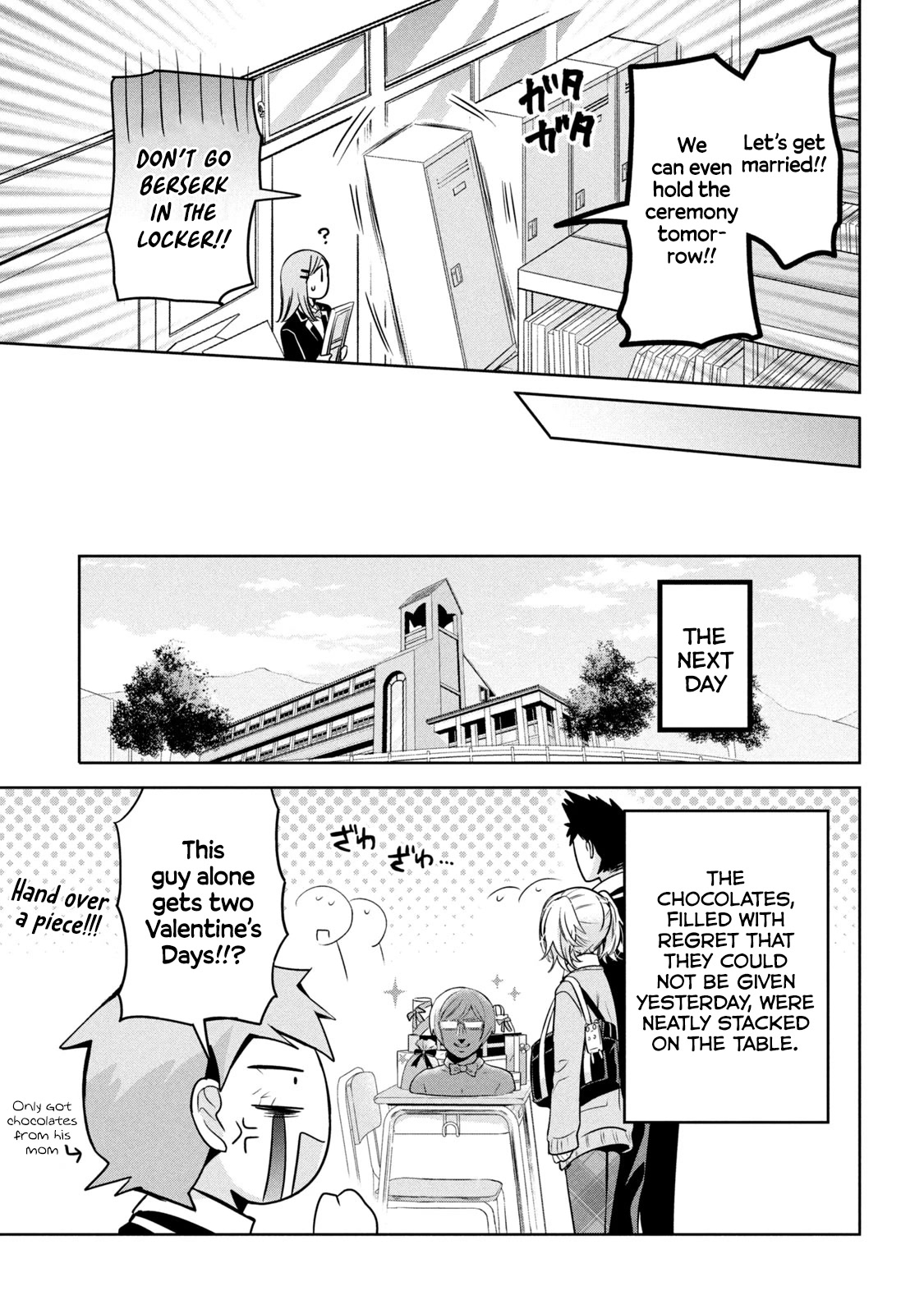 Amachin wa Jishou ♂ Chapter 42 page 25 - Chapter 42: Valentine's