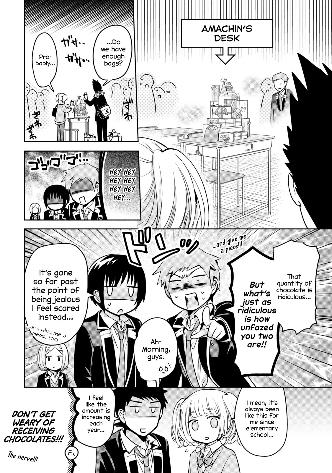 Amachin wa Jishou ♂ Chapter 42 page 8 - Chapter 42: Valentine's