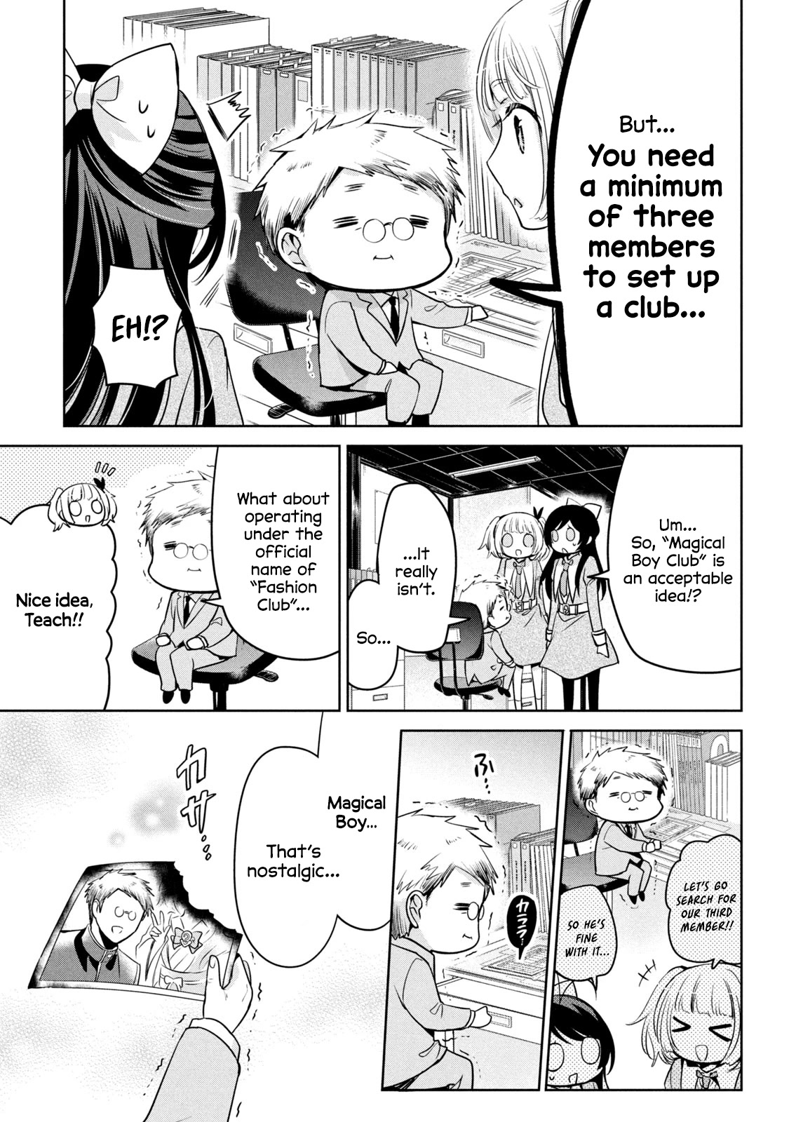 Amachin wa Jishou ♂ Chapter 43.5 page 3 - Chapter 43.5: Self-Proclaimed Magical Boy Amachin 3: Third Magical Boy