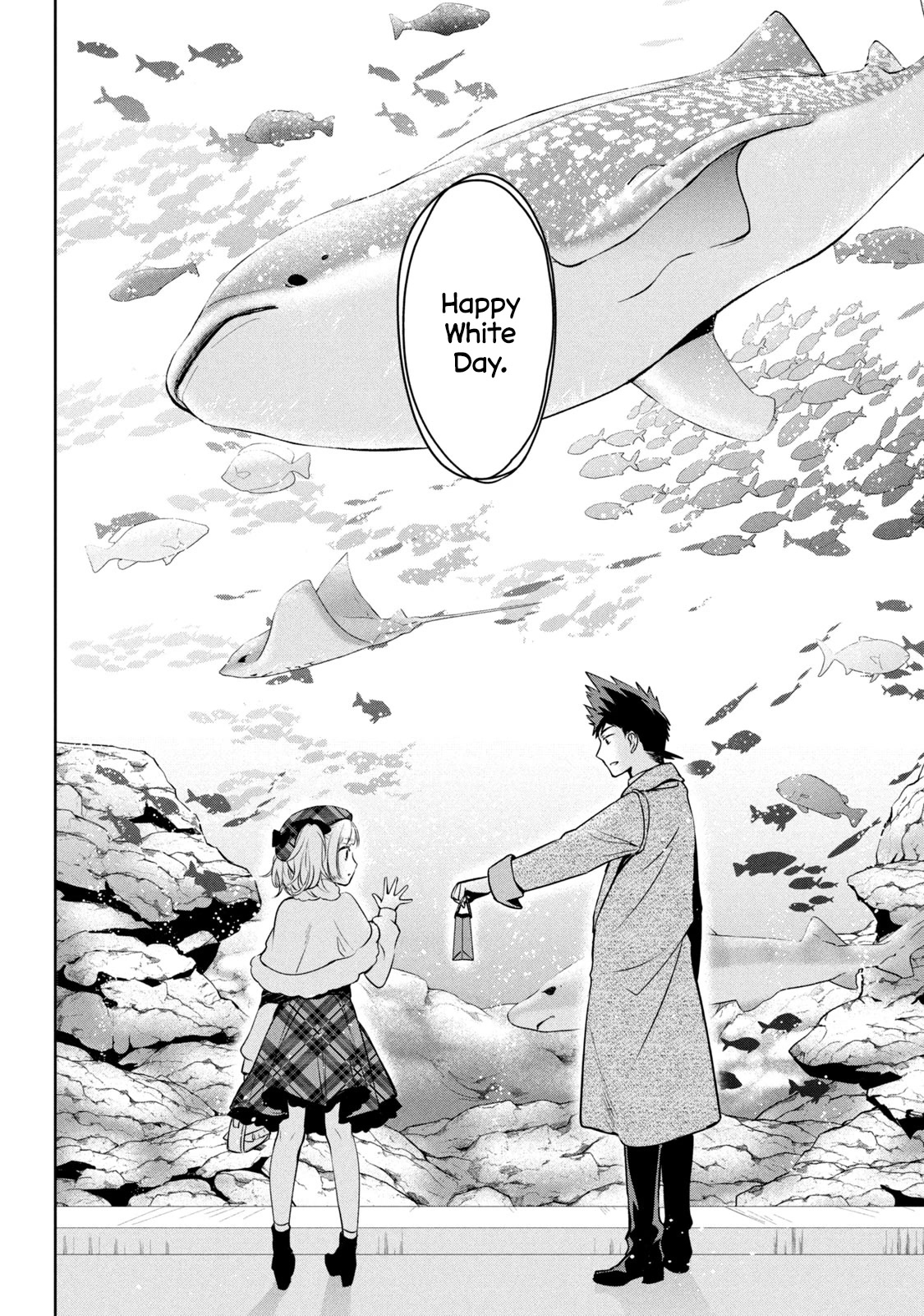 Amachin wa Jishou ♂ Chapter 44 page 16 - Chapter 44: Aquarium ♂