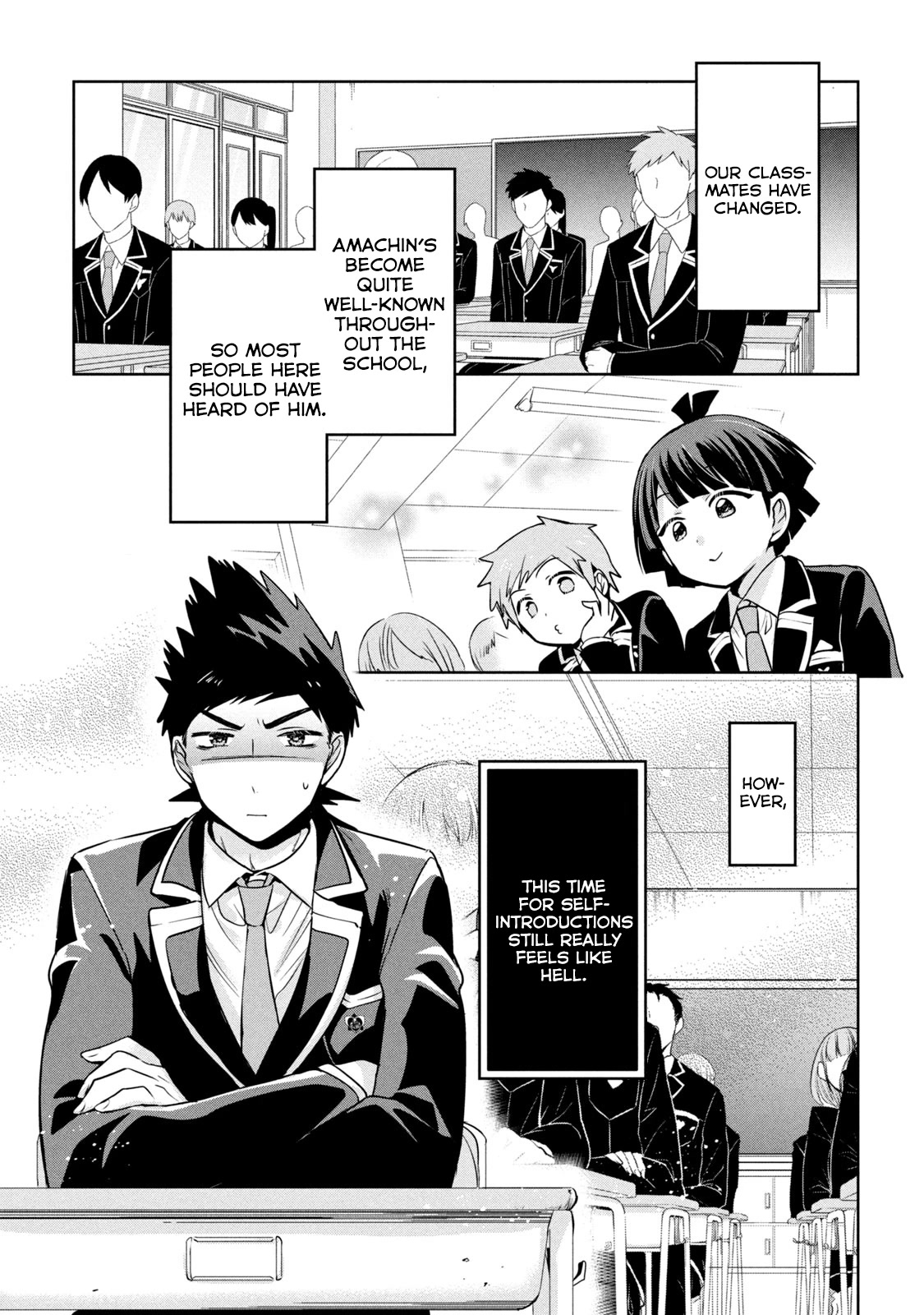 Amachin wa Jishou ♂ Chapter 45 page 6 - Chapter 45: New School Term ♂