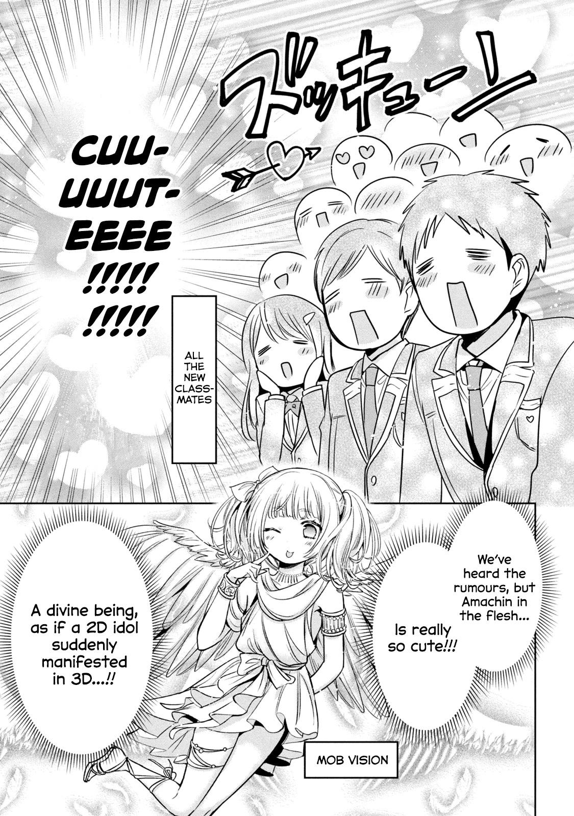 Amachin wa Jishou ♂ Chapter 45 page 8 - Chapter 45: New School Term ♂