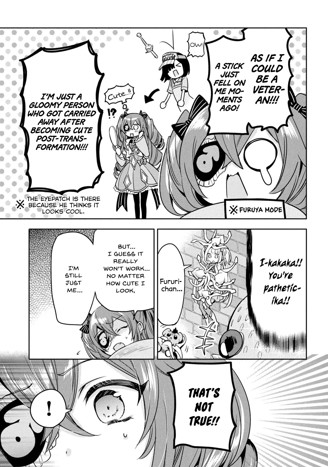 Amachin wa Jishou ♂ Chapter 48.5 page 11 - Chapter 48.5: Self-Proclaimed Magical Boy Amachin 4: The Neighbouring Town's Magical Boy
