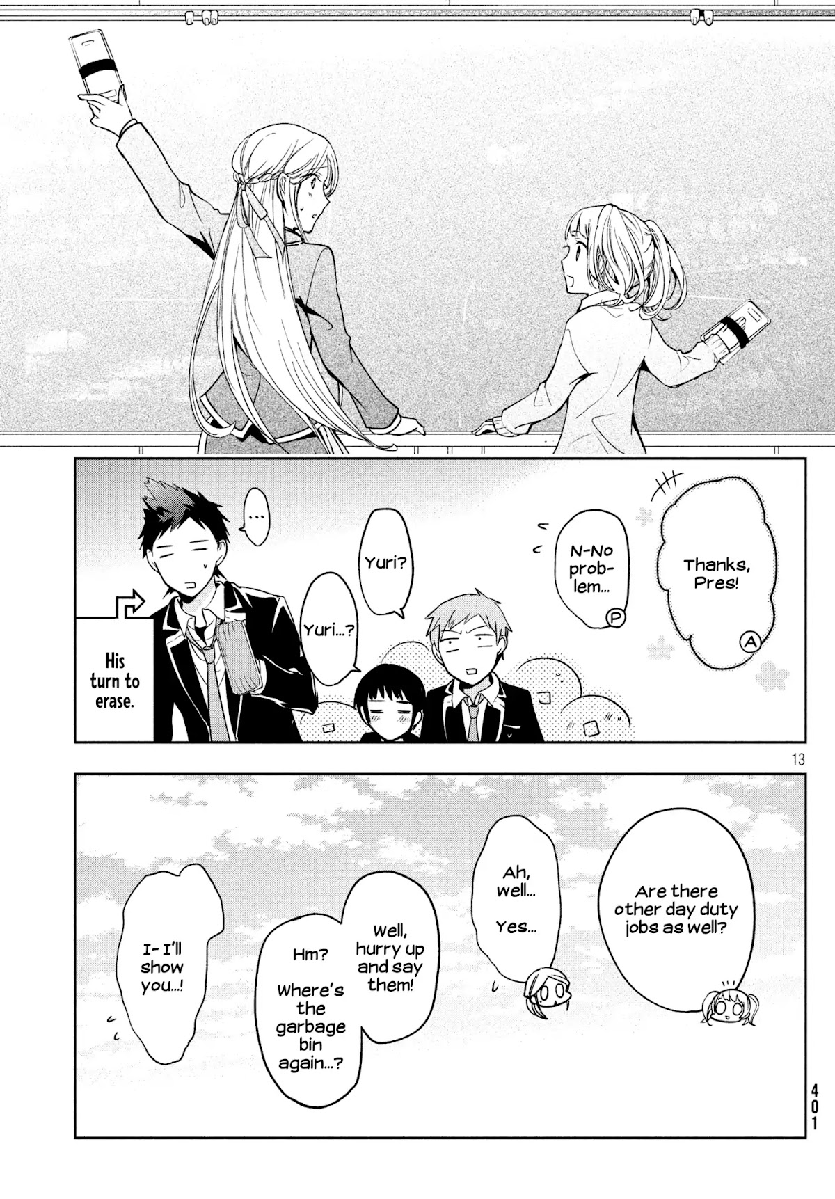 Amachin wa Jishou ♂ Chapter 5 page 13 - Chapter 5: Class President
