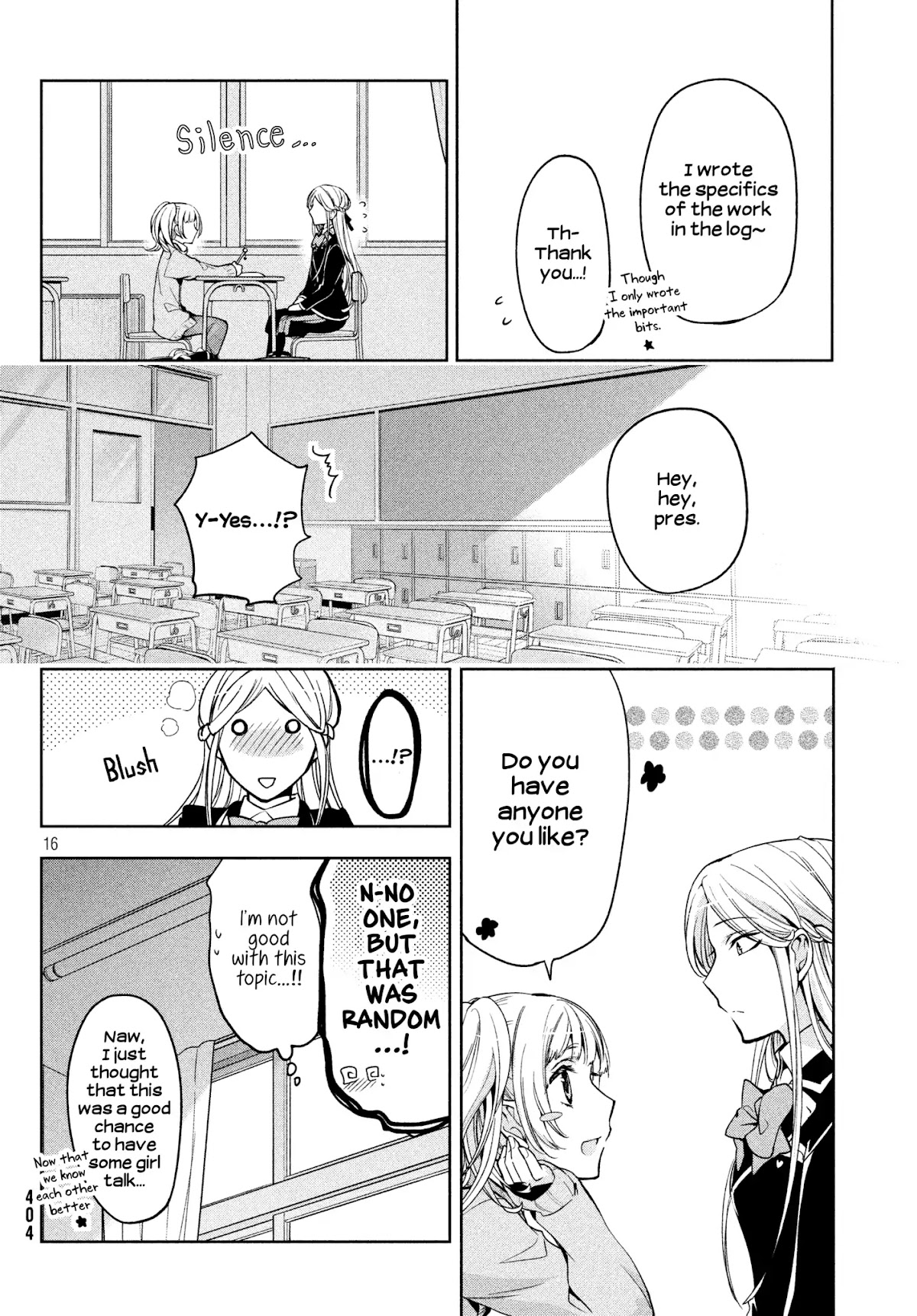 Amachin wa Jishou ♂ Chapter 5 page 16 - Chapter 5: Class President
