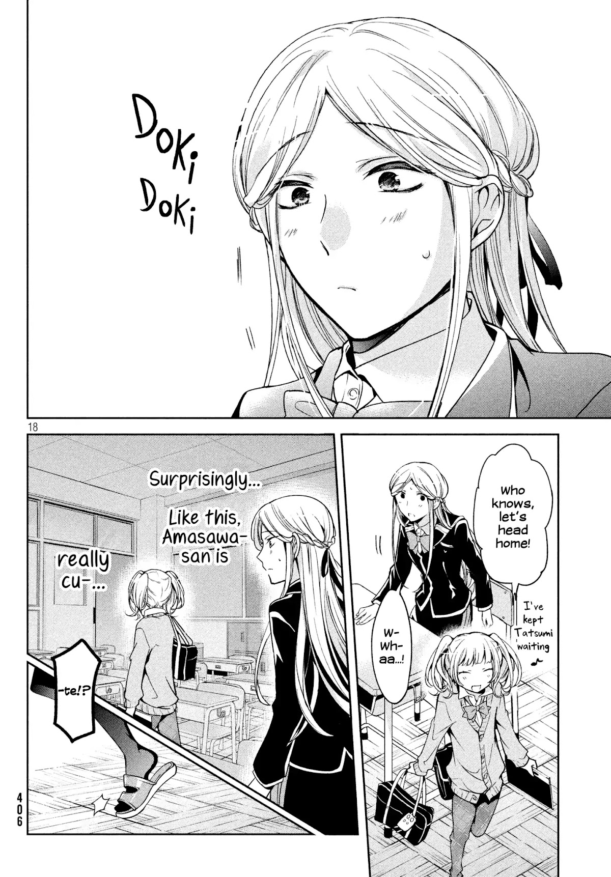 Amachin wa Jishou ♂ Chapter 5 page 18 - Chapter 5: Class President