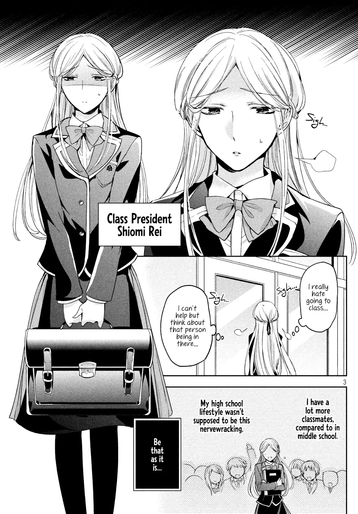 Amachin wa Jishou ♂ Chapter 5 page 3 - Chapter 5: Class President