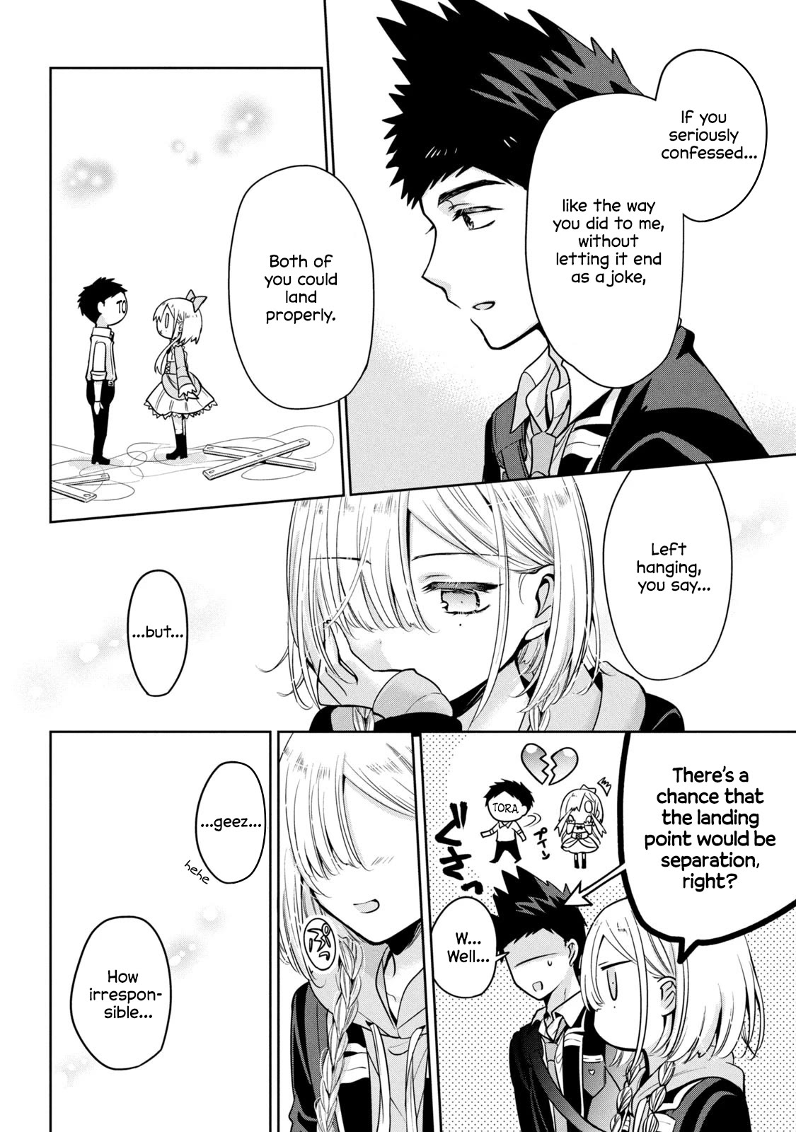 Amachin wa Jishou ♂ Chapter 53 page 12 - Chapter 53: Love's Journey ♂