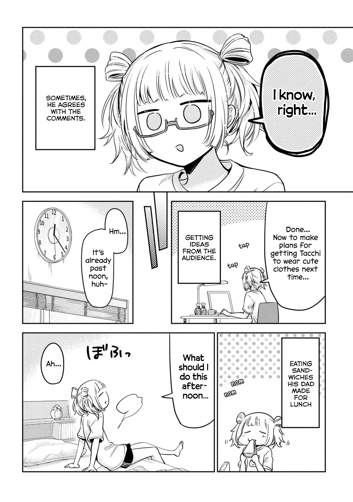 Amachin wa Jishou ♂ Chapter 54 page 10 - Chapter 54: A Day in Amachin's Life ♂