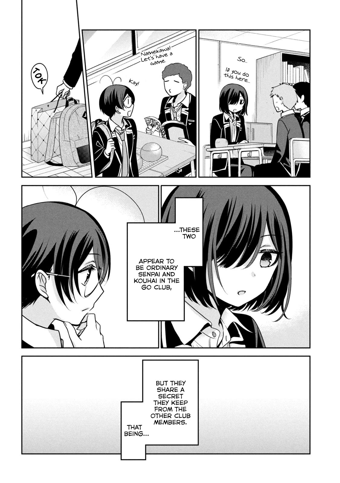 Amachin wa Jishou ♂ Chapter 55 page 4 - Chapter 55: Secret Go Club ♂