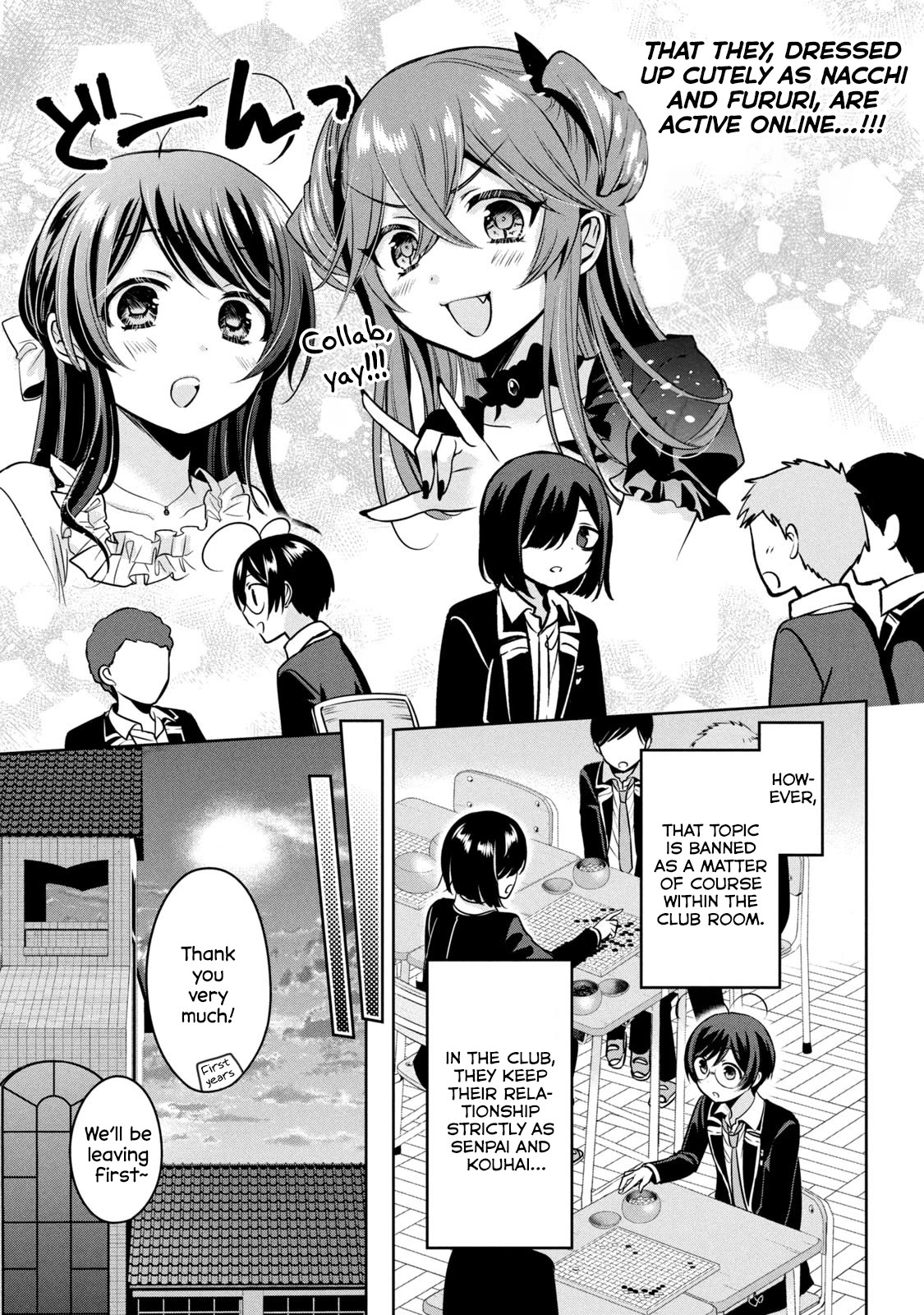 Amachin wa Jishou ♂ Chapter 55 page 5 - Chapter 55: Secret Go Club ♂
