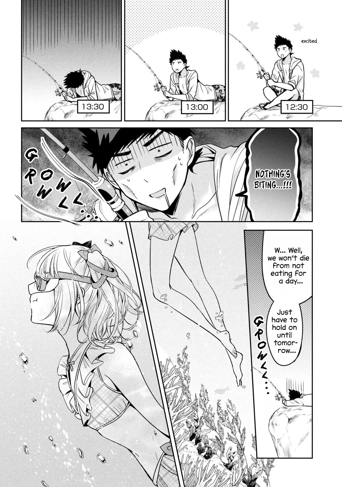 Amachin wa Jishou ♂ Chapter 56 page 10 - Chapter 56: Survival ♂