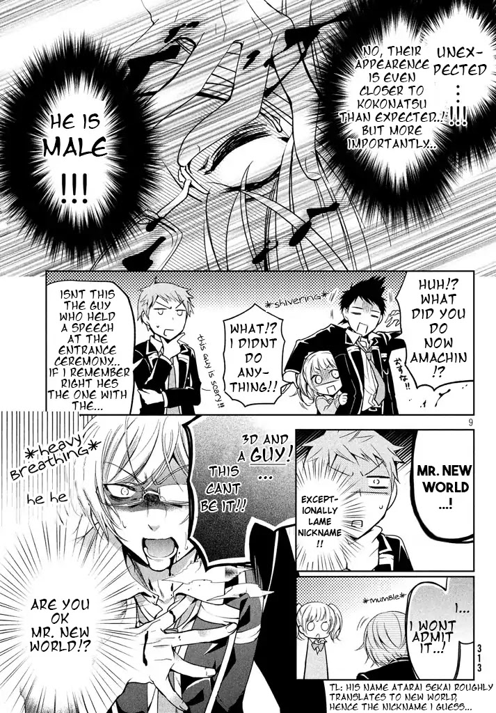 Amachin wa Jishou ♂ Chapter 8 page 10 - Chapter 8: New World
