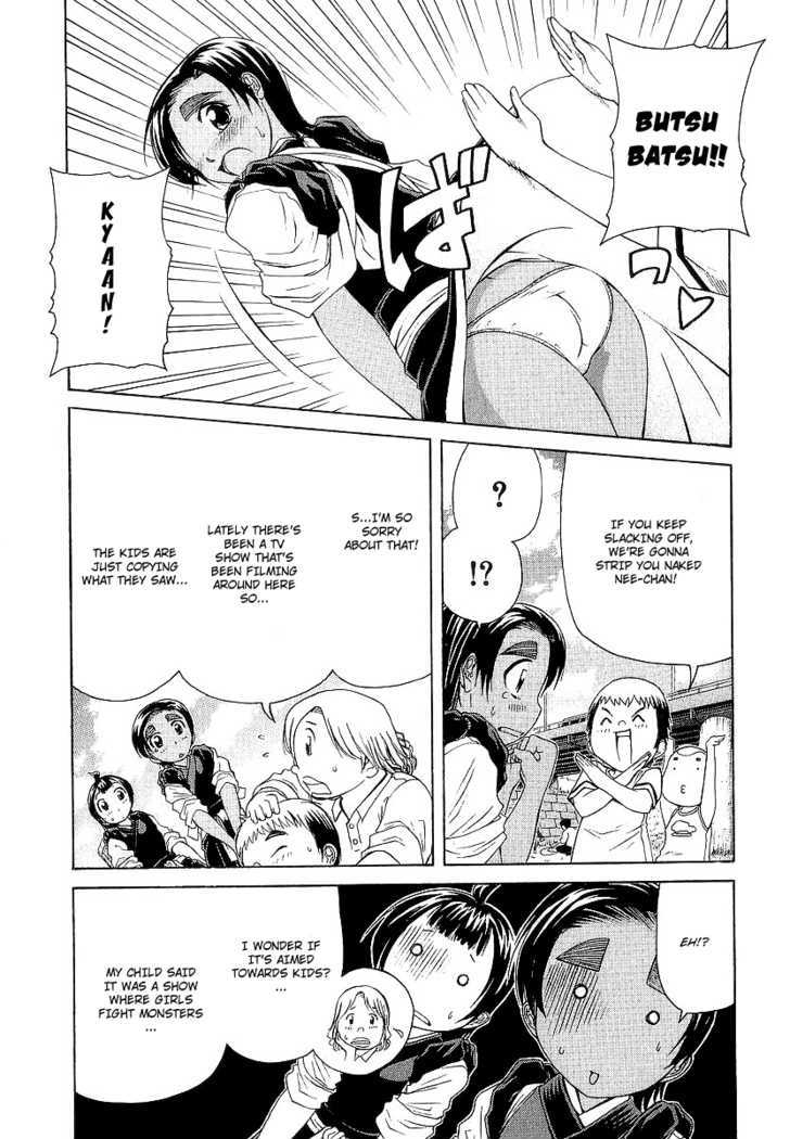 Amaenaideyo!! MS Chapter 14 page 8 - Chapter 14 : Futsubatsu Squadron: Ama Rangers-!?
