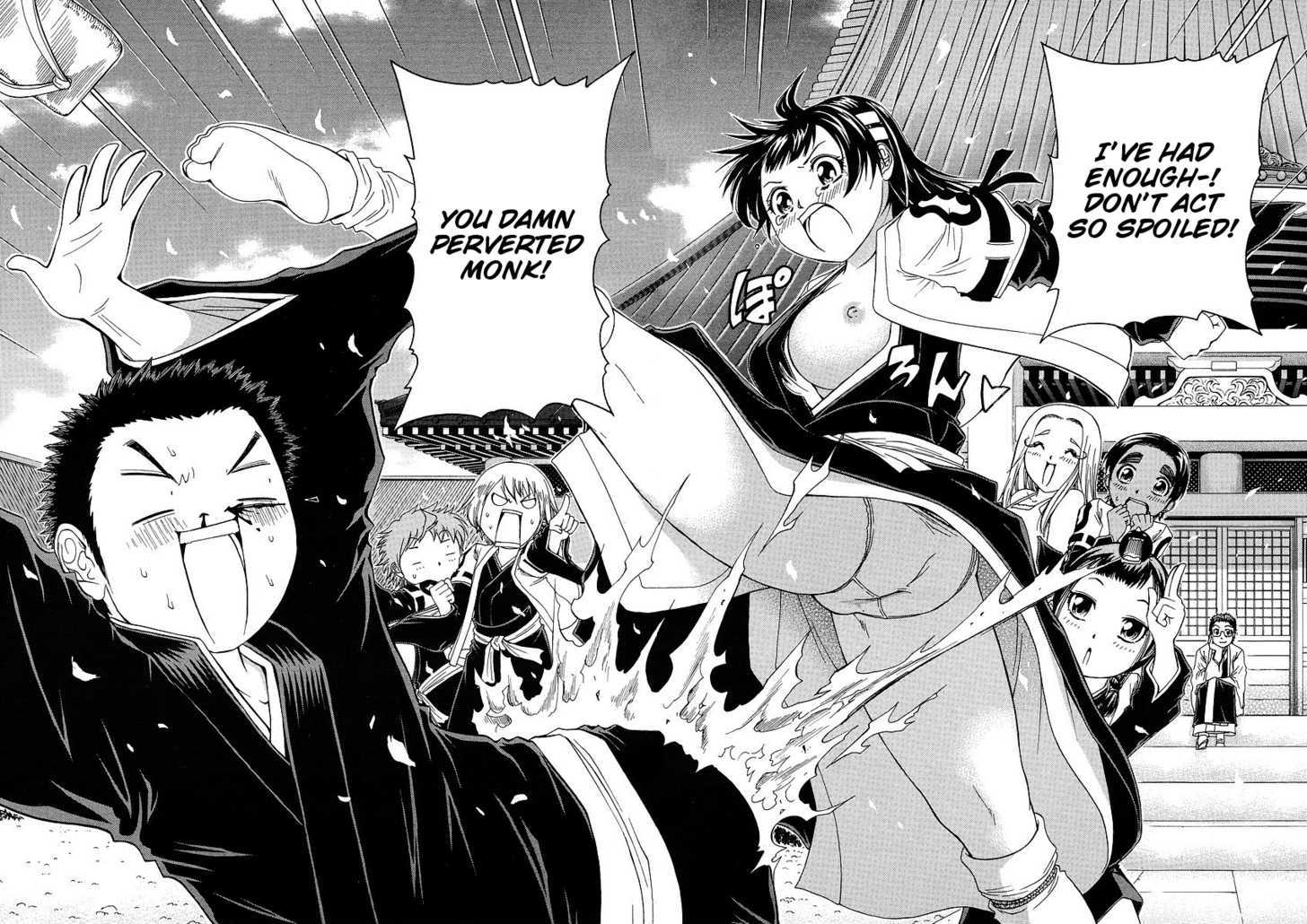 Amaenaideyo!! MS Chapter 30 page 35 - Chapter 30 : You Damn Perverted Monk!! (END)