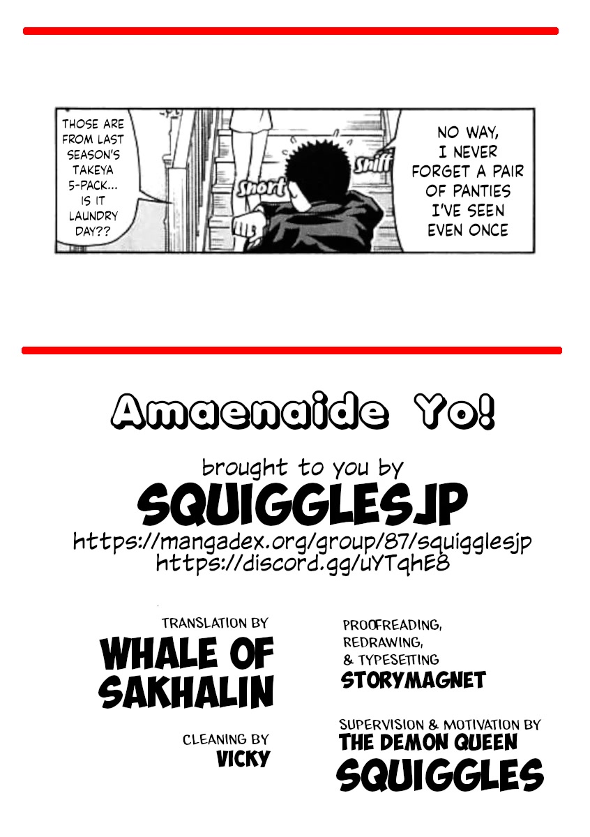 Amaenaideyo!! Chapter 18 page 37 - Chapter 18: Path 18: Don't Awaken at the Holiday Inn!