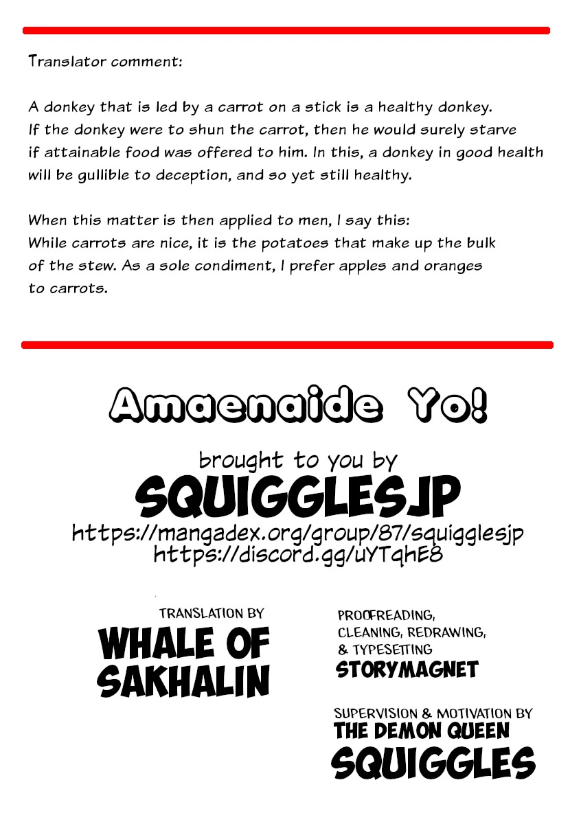 Amaenaideyo!! Chapter 19 page 38 - Chapter 19: Path 19: The School Entrance Ceremony Is an Evil Spirit's Plot!?