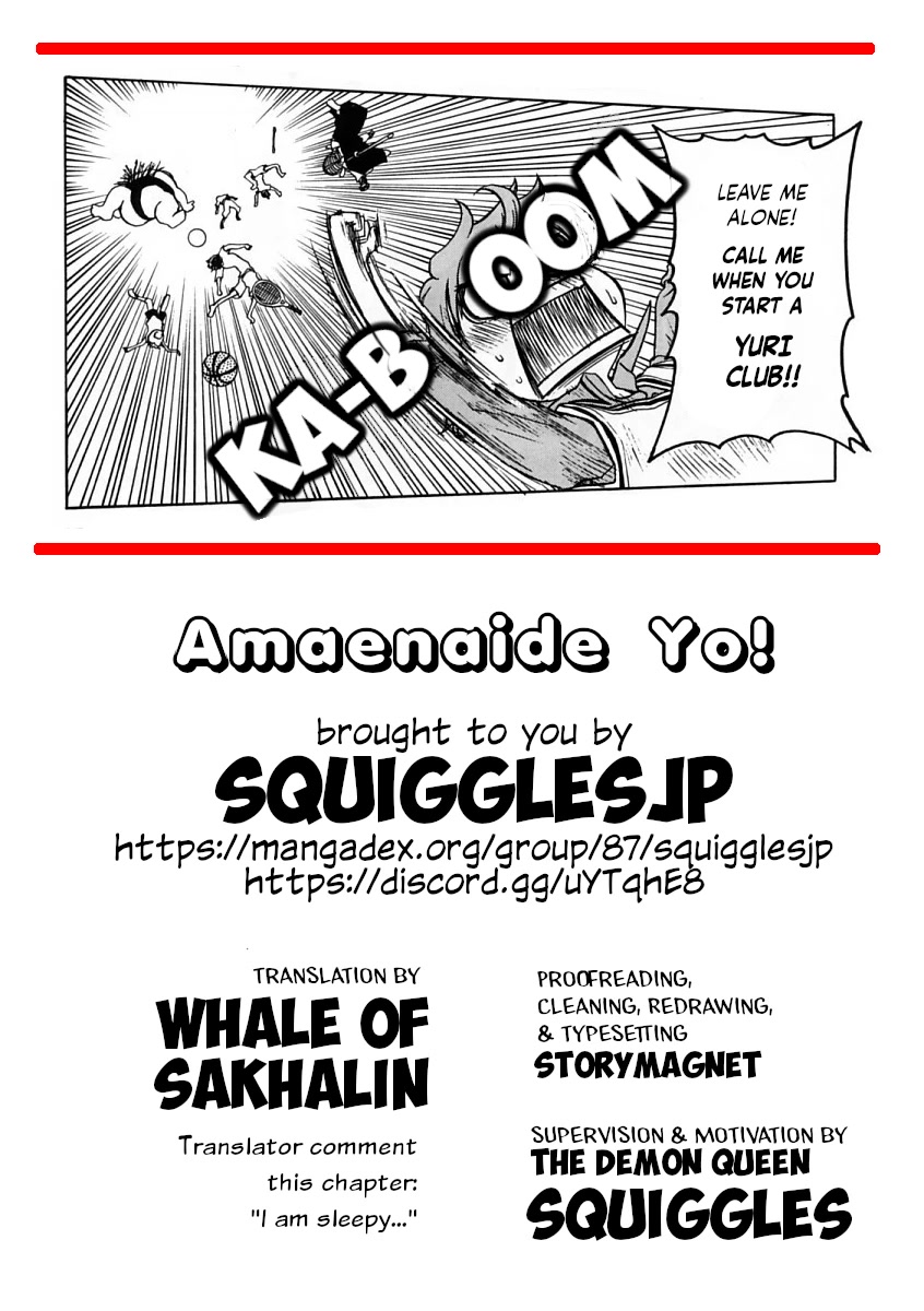 Amaenaideyo!! Chapter 20 page 35 - Chapter 20: Path 20: Don't Join a Club!