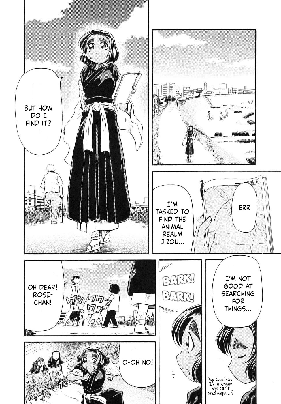 Amaenaideyo!! Chapter 28 page 22 - Chapter 28: Path 28: Patrolling the Rokujizou